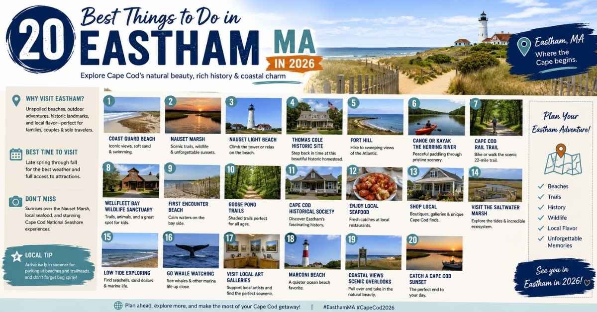 20 Best Things to Do in Eastham MA in 2026