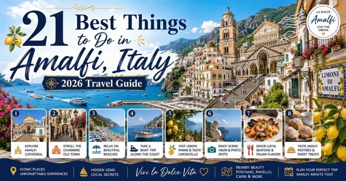 21 Best Things to Do in Amalfi, Italy 2026 Travel Guide