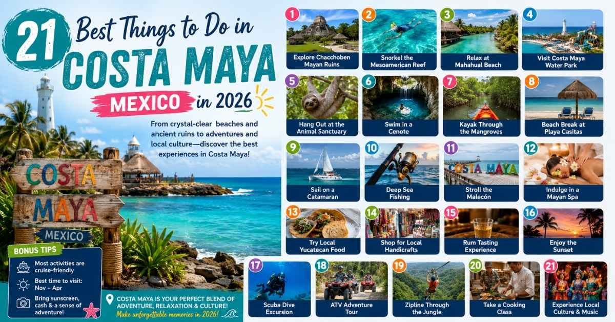 21 Best Things to Do in Costa Maya Mexico in 2026