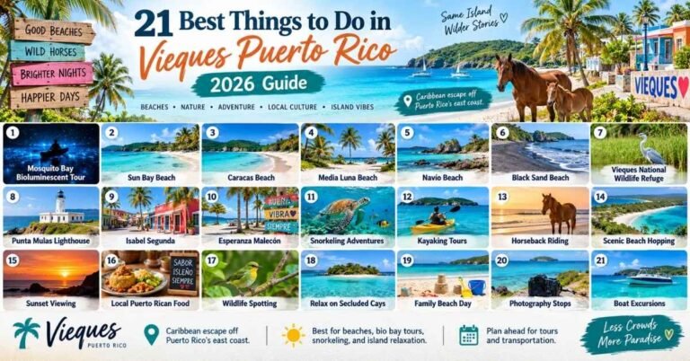 21 Best Things to Do in Vieques Puerto Rico (2026 Guide)