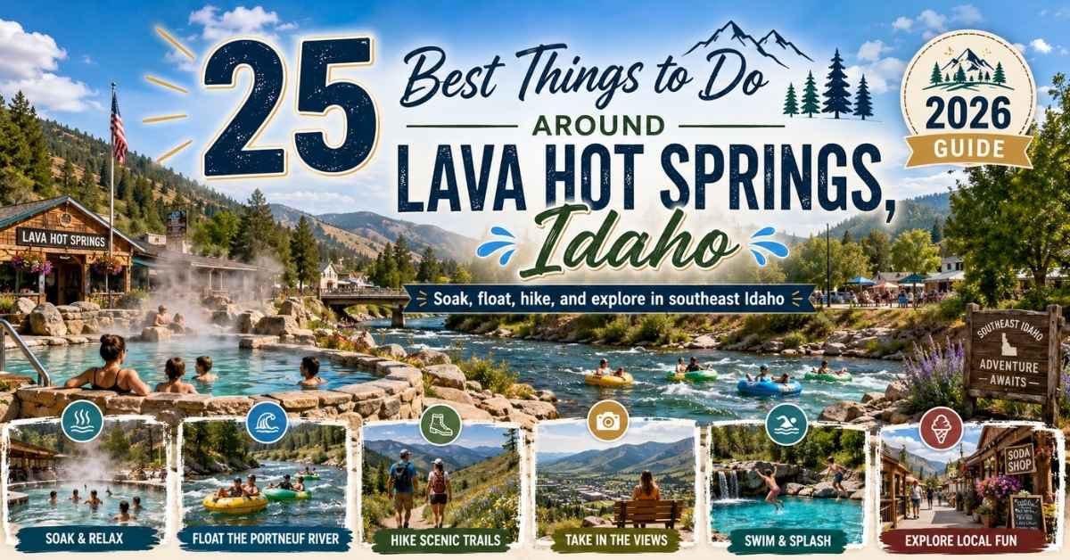 25 Best Things to Do Around Lava Hot Springs, Idaho