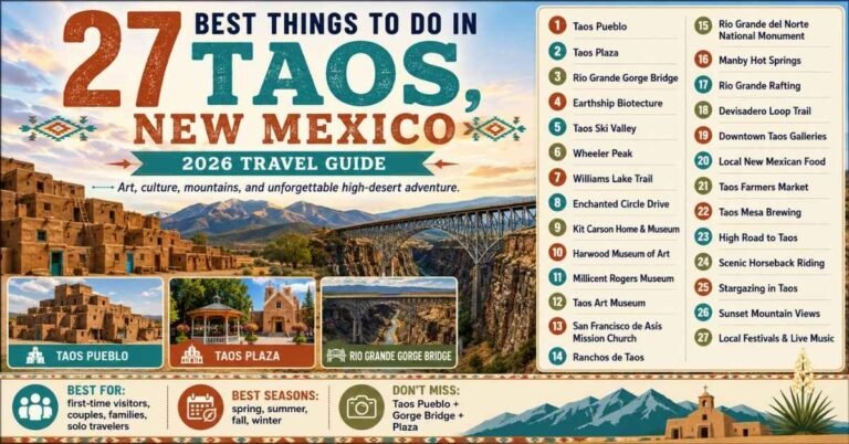27 Best Things to Do in Taos, New Mexico: 2026 Travel Guide