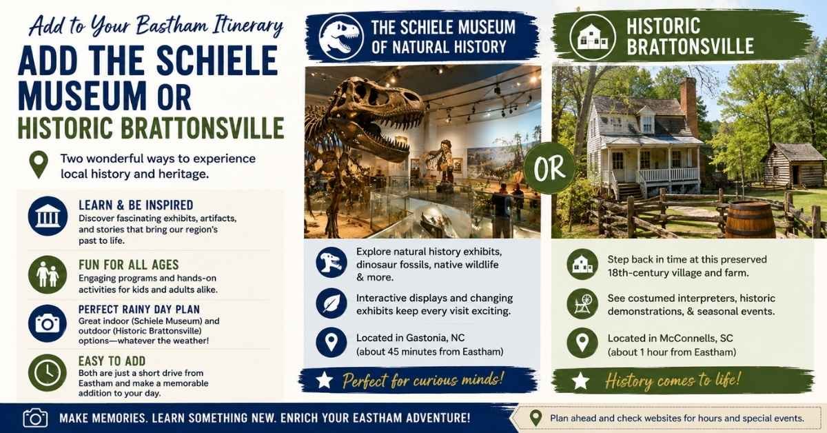 Add the Schiele Museum or Historic Brattonsville