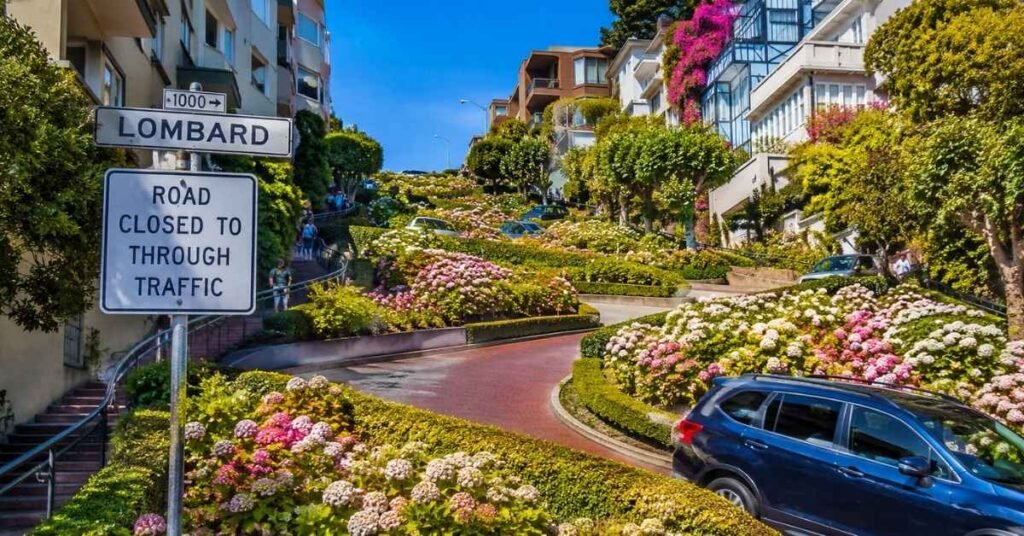 Climb Lombard Street