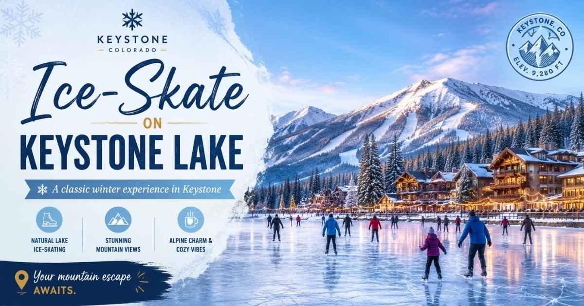 Ice-Skate on Keystone Lake
