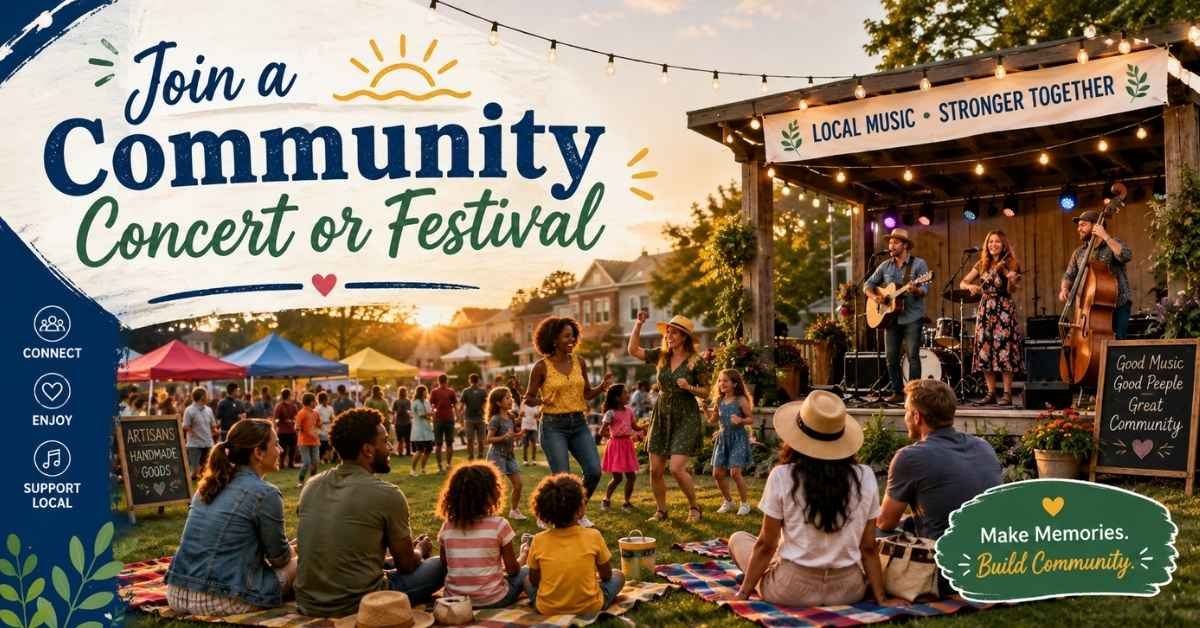 Join a Community Concert or Festival
