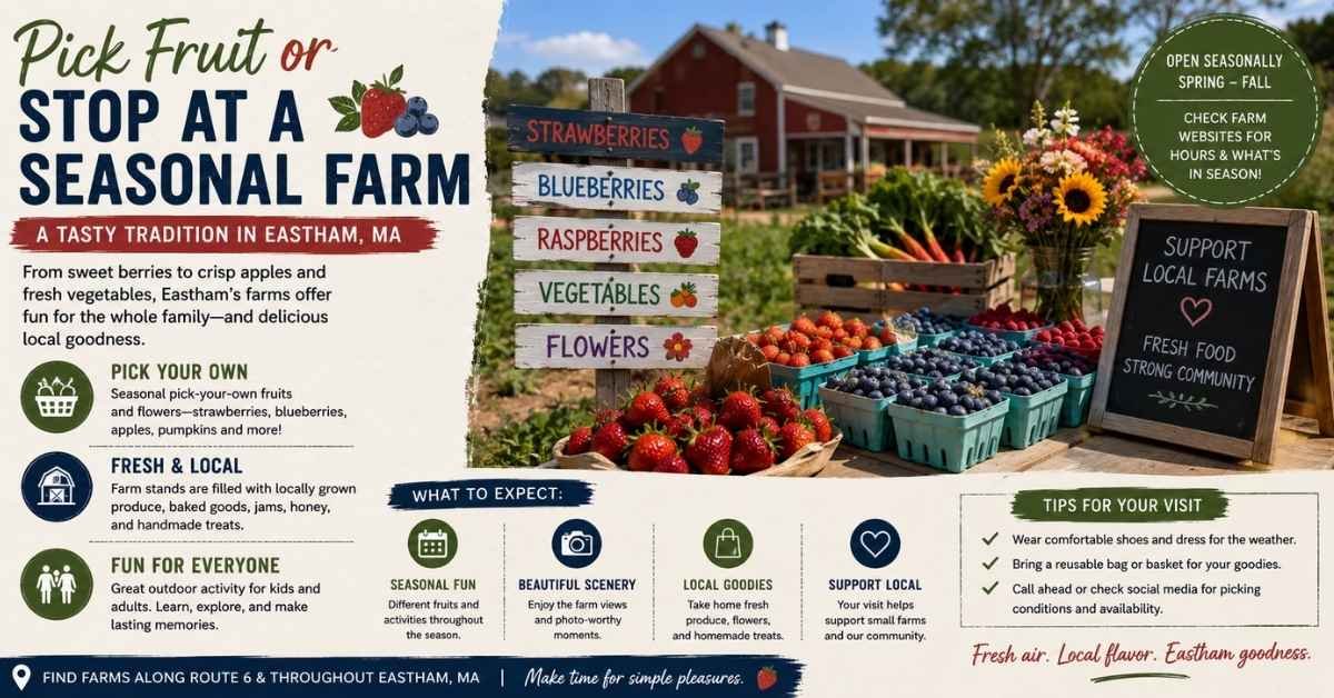 Pick Fruit or Stop at a Seasonal Farm