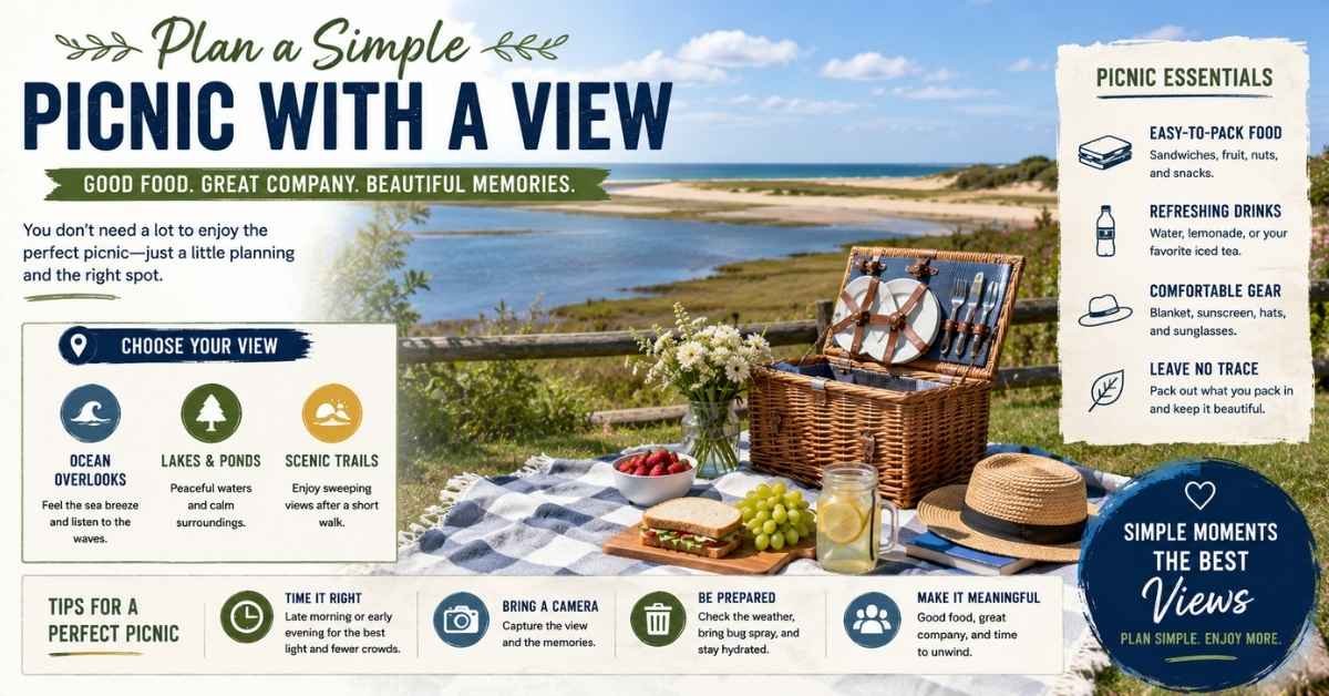 Plan a Simple Picnic With a View