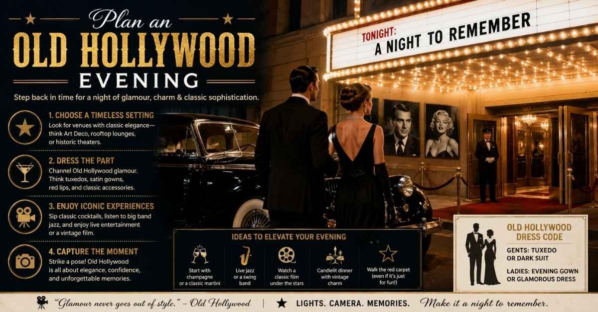 Plan an Old Hollywood Evening