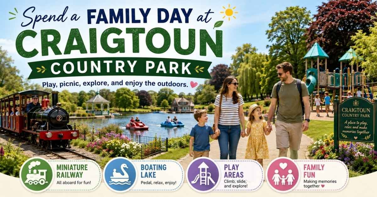 Spend a Family Day at Craigtoun Country Park