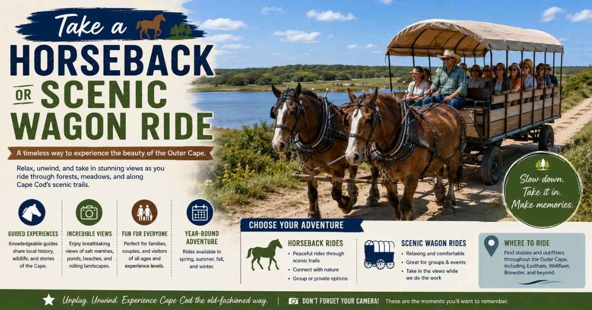 Take a Horseback or Scenic Wagon Ride
