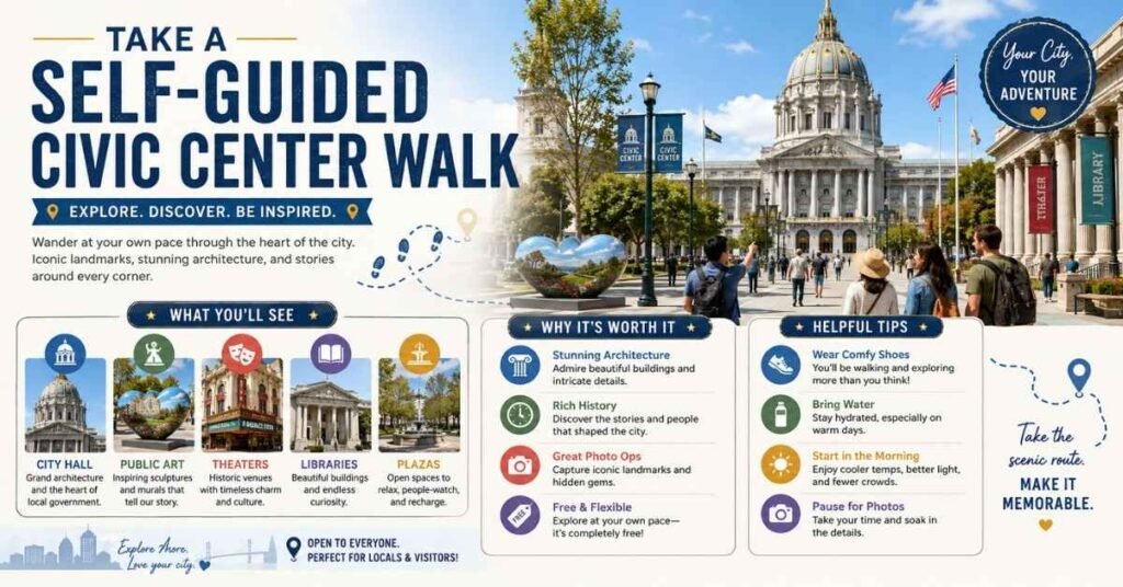 Take a Self-Guided Civic Center Walk