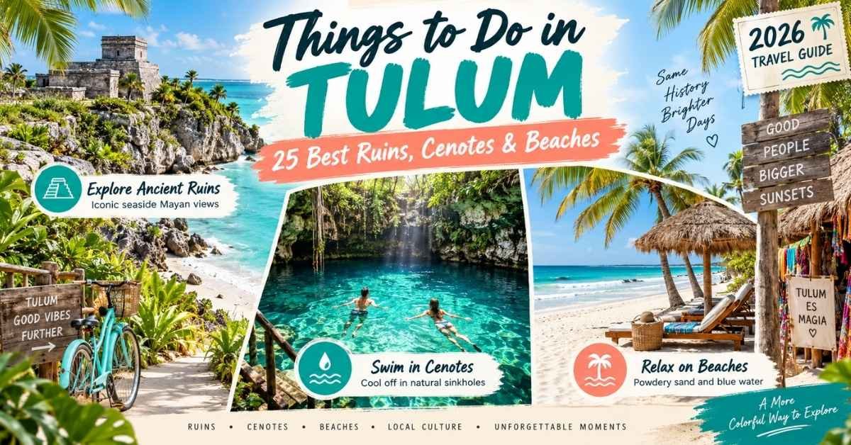 Things to Do Tulum: 25 Best Ruins, Cenotes & Beaches