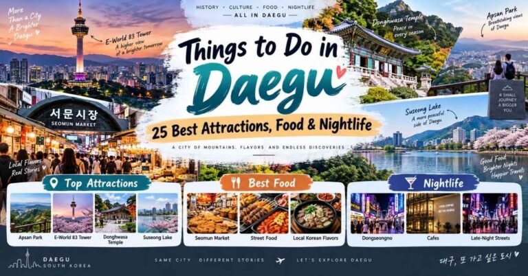 Things to Do in Daegu: 25 Best Attractions, Food & Nightlife