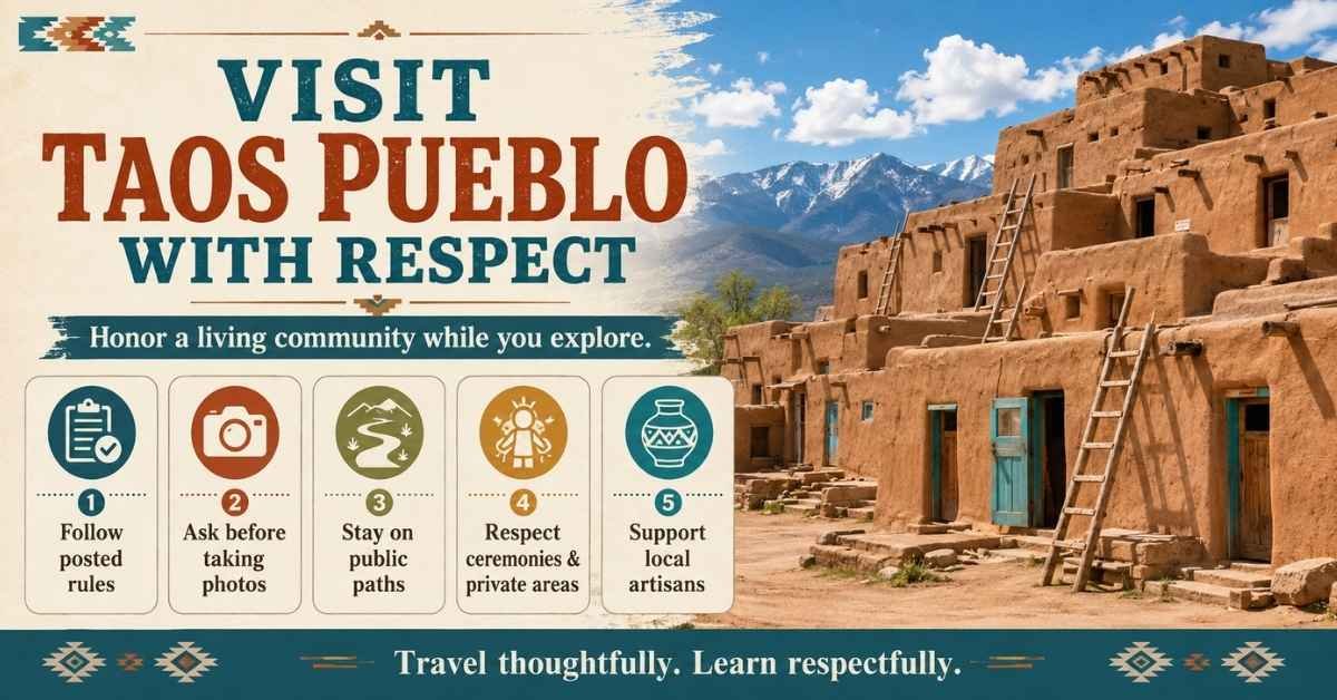 Visit Taos Pueblo With Respect