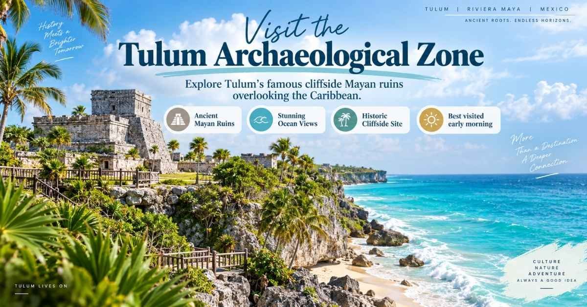 Visit the Tulum Archaeological Zone