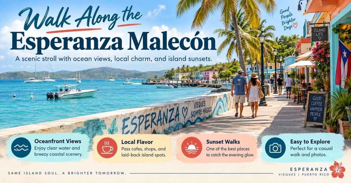 Walk Along the Esperanza Malecón