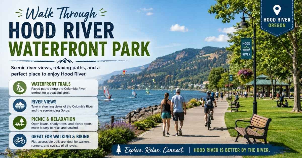 Walk Through Hood River Waterfront Park