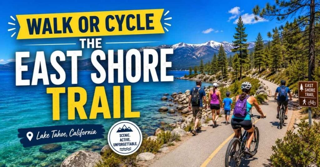 Walk or cycle the East Shore Trail