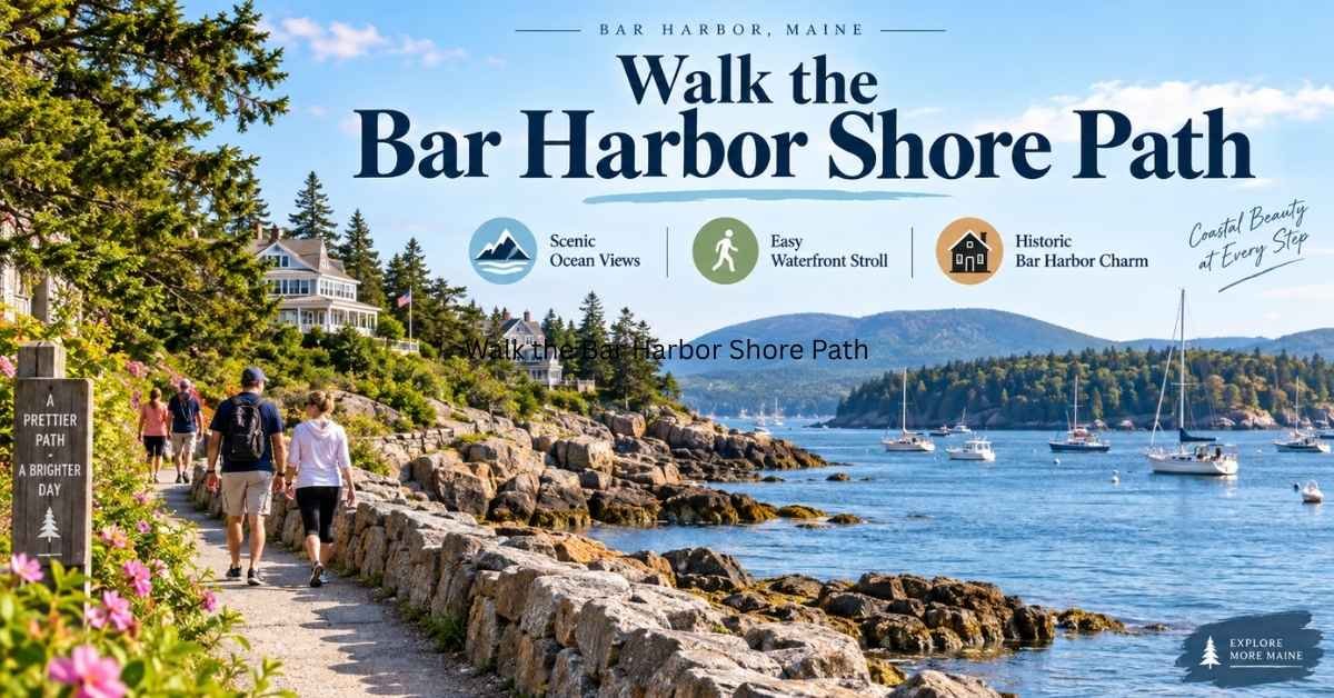 Walk the Bar Harbor Shore Path