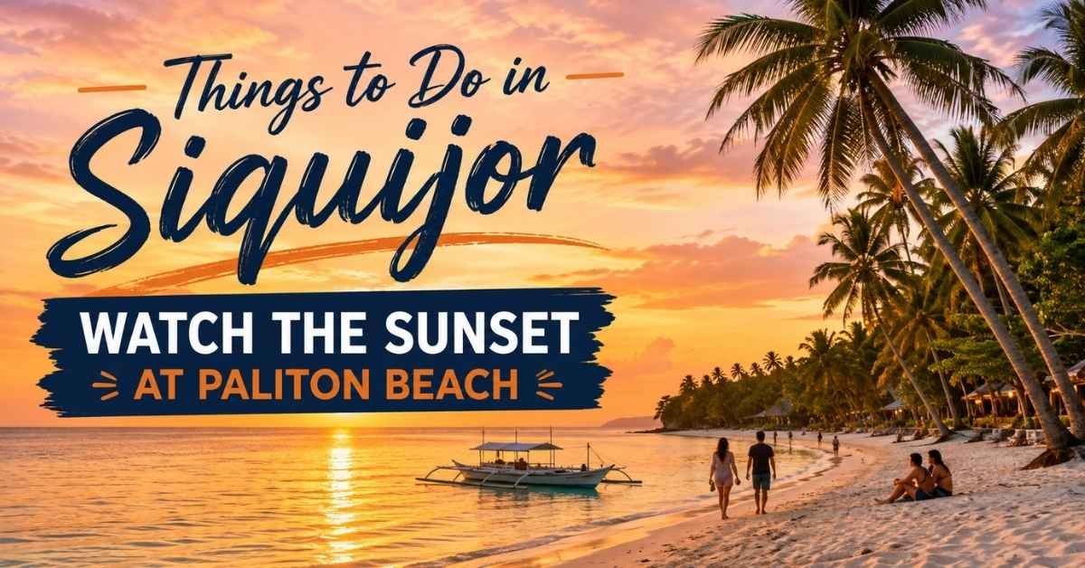 Watch the Sunset at Paliton Beach