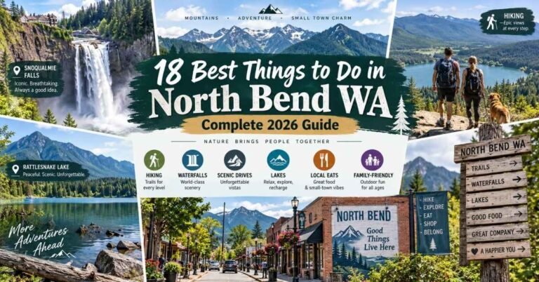 18 Best Things to Do in North Bend WA: Complete 2026 Guide