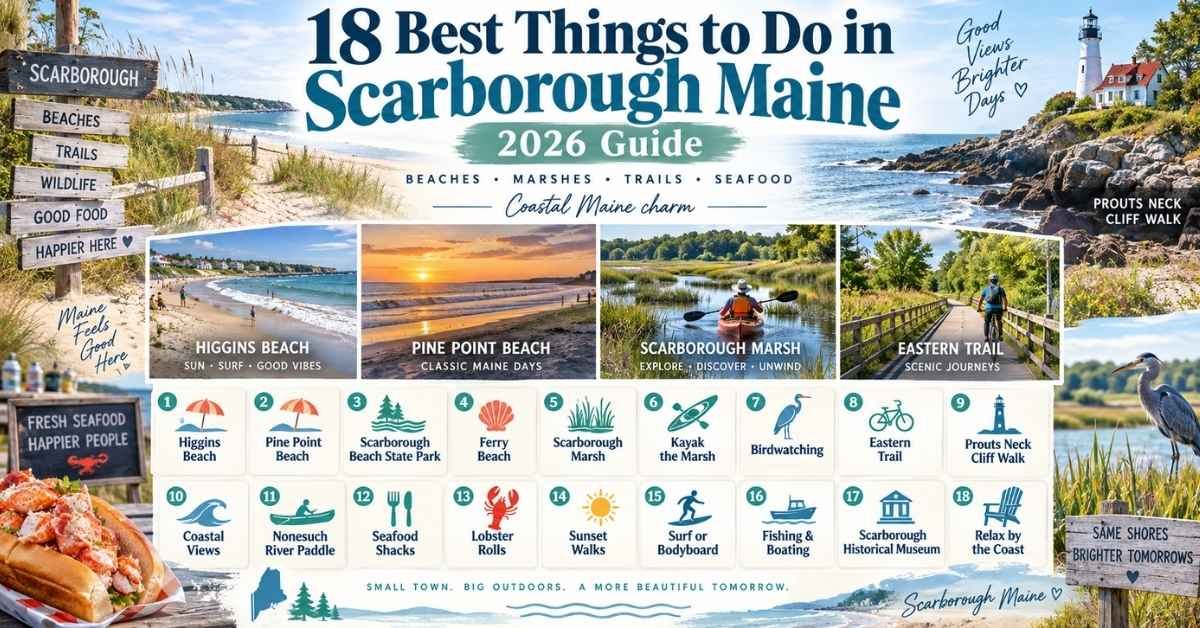 18 Best Things to Do in Scarborough Maine: 2026 Guide