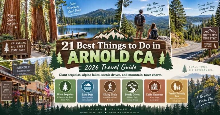 21 Best Things to Do in Arnold CA: 2026 Travel Guide