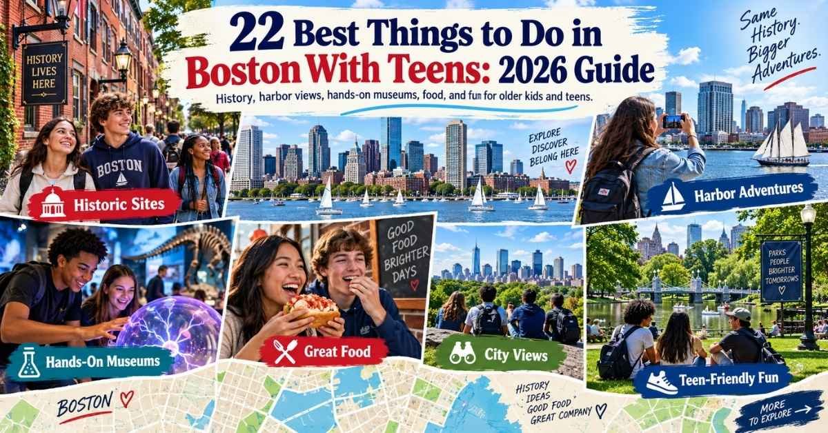 22 Best Things to Do in Boston With Teens: 2026 Guide