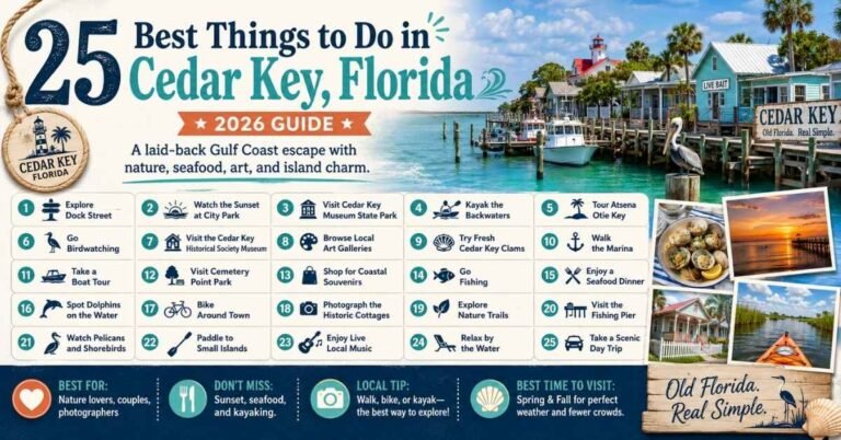 25 Best Things to Do in Cedar Key, Florida (2026 Guide)