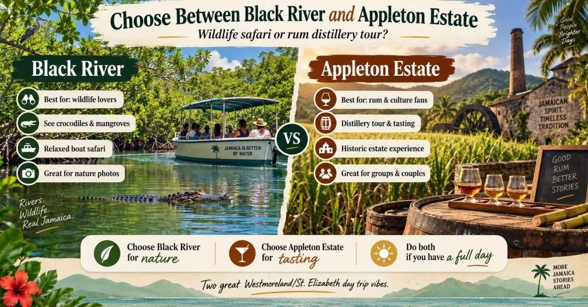 Choose Between Black River and Appleton Estate
