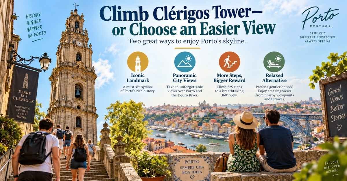 Climb Clérigos Tower—or Choose an Easier View