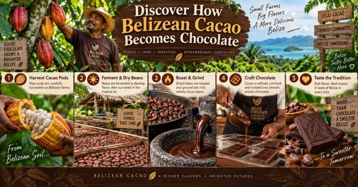 Discover How Belizean Cacao Becomes Chocolate