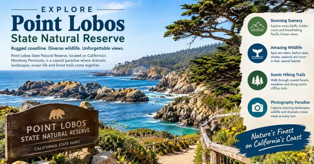 Explore Point Lobos State Natural Reserve