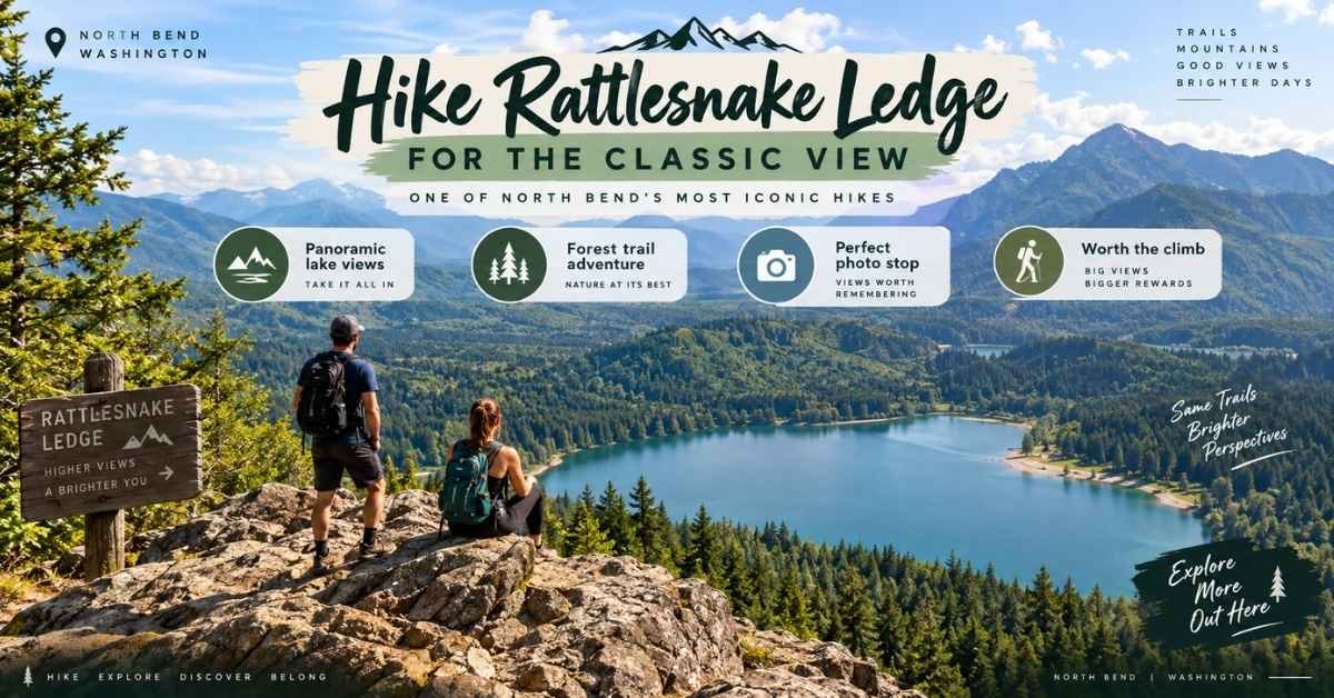 Hike Rattlesnake Ledge for the Classic View