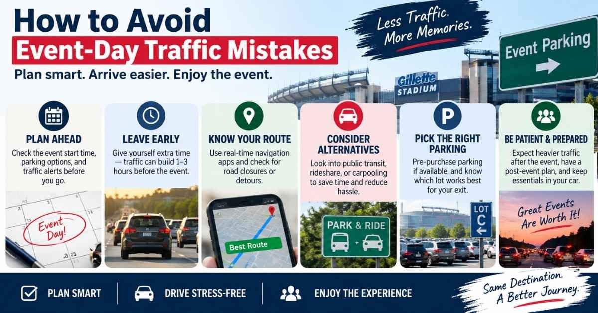 How to Avoid Event-Day Traffic Mistakes