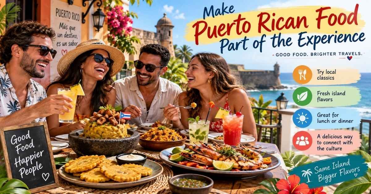 Make Puerto Rican Food Part of the Experience
