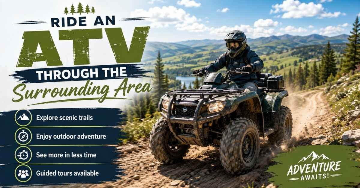 Ride an ATV Through the Surrounding Area