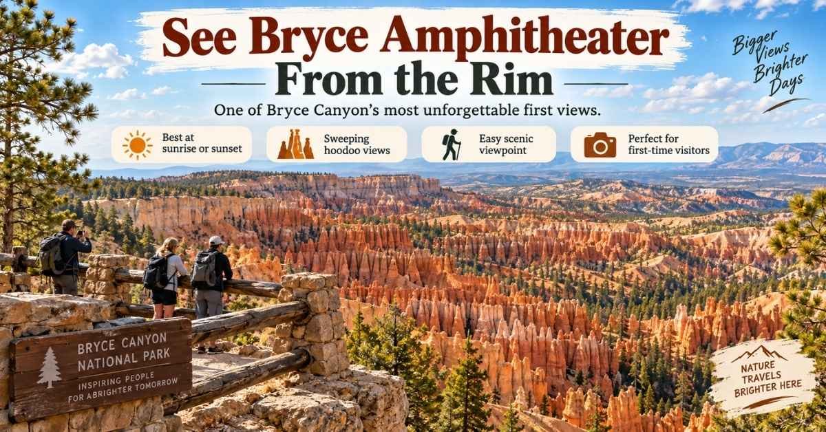See Bryce Amphitheater From the Rim