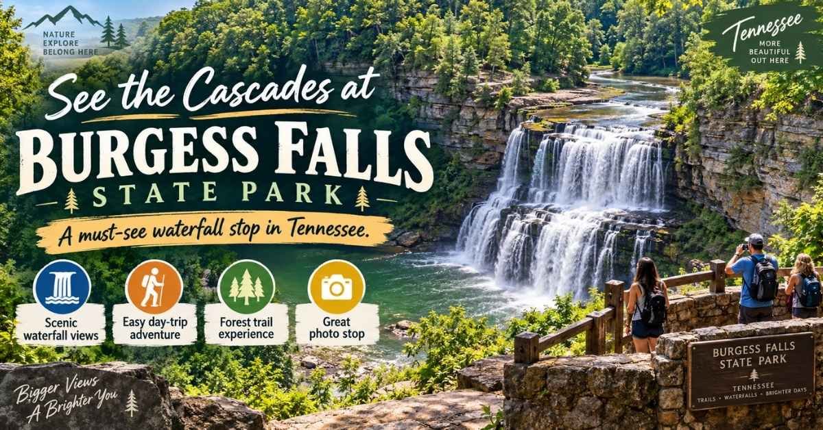 See the Cascades at Burgess Falls State Park