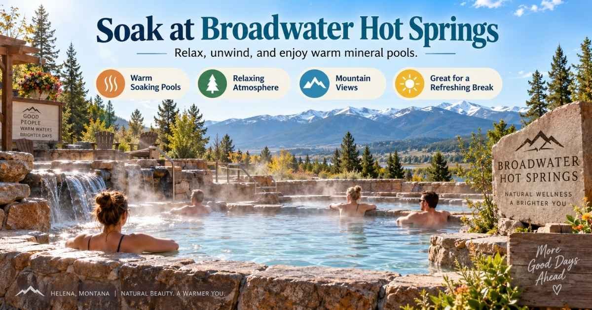 Soak at Broadwater Hot Springs