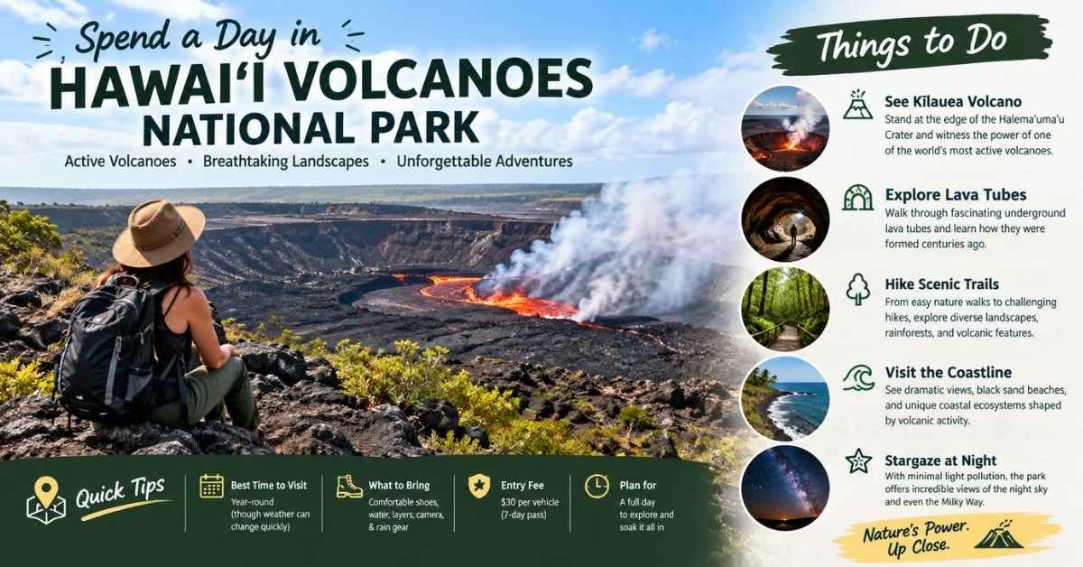 Spend a Day in Hawaiʻi Volcanoes National Park