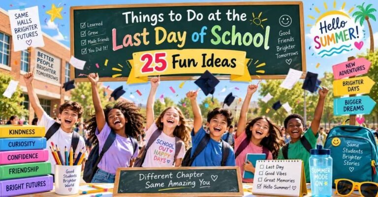 Things to Do at the Last Day of School: 25 Fun Ideas