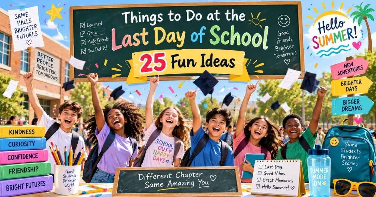 Things to Do at the Last Day of School: 25 Fun Ideas