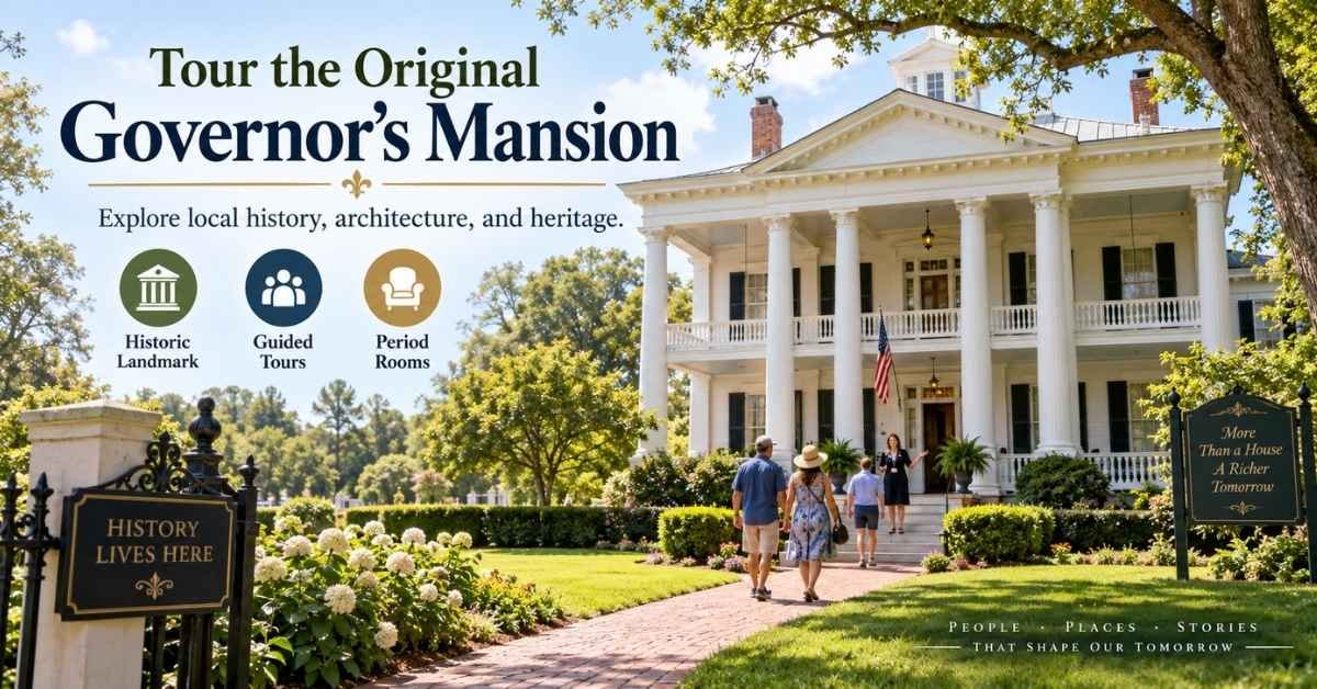 Tour the Original Governor’s Mansion