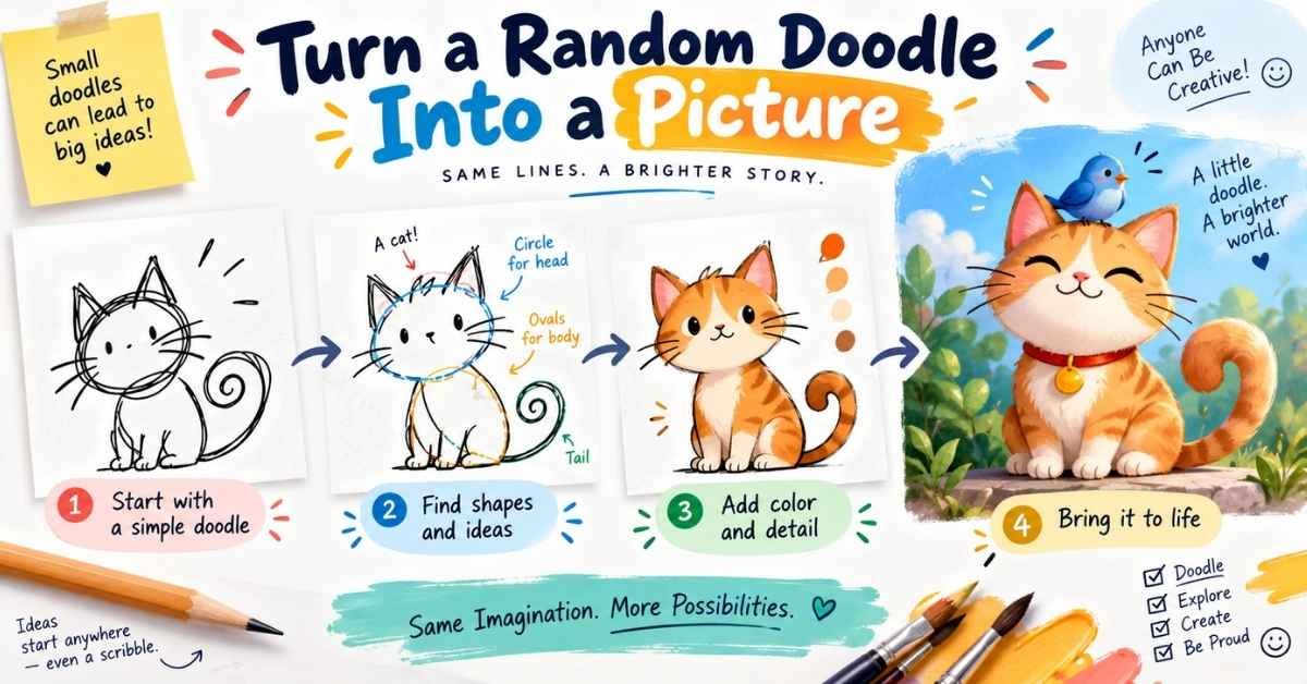 Turn a Random Doodle Into a Picture