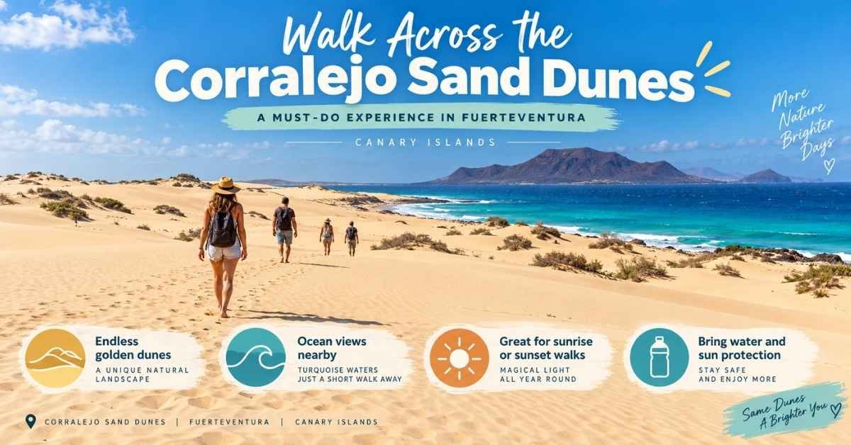 Walk Across the Corralejo Sand Dunes