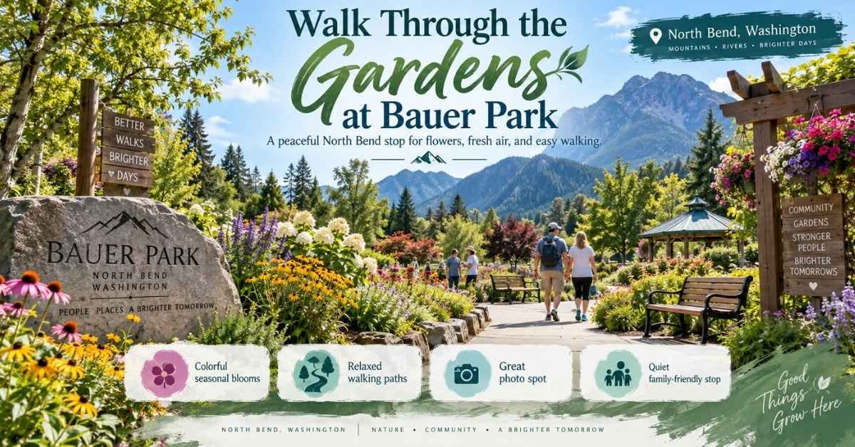 Walk Through the Gardens at Bauer Park