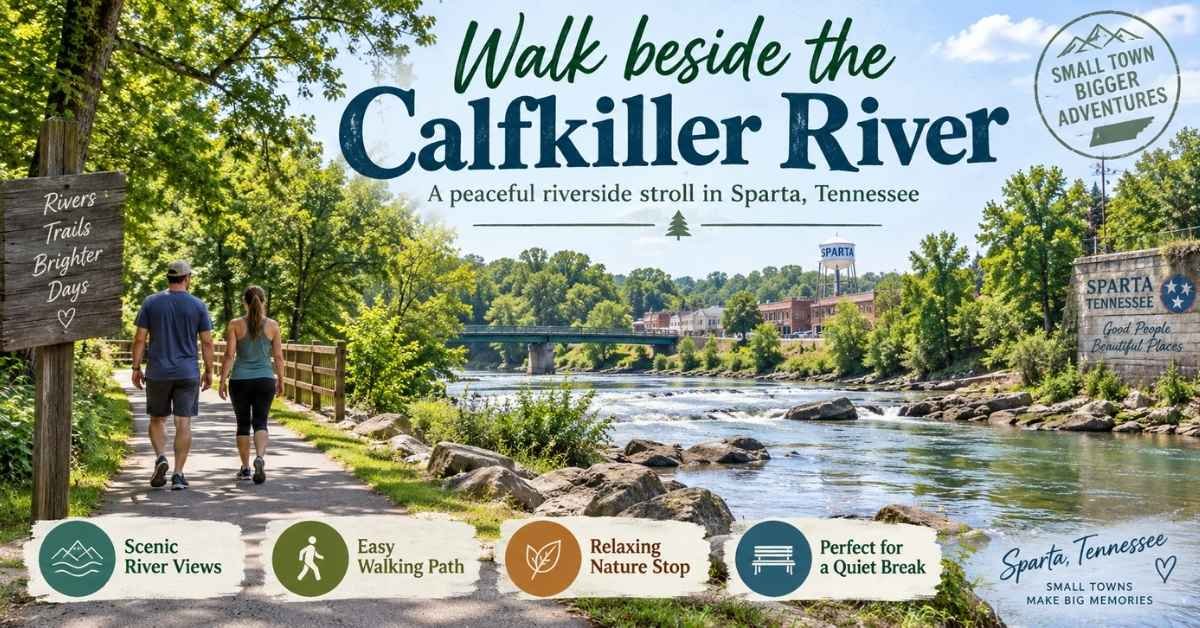 Walk beside the Calfkiller River