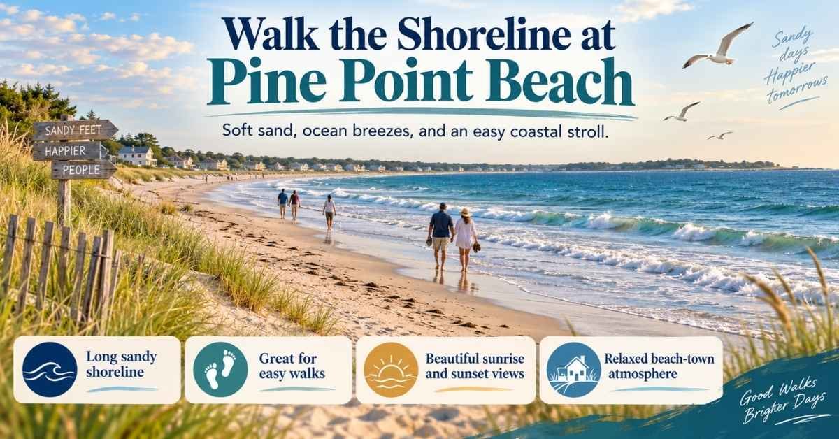 Walk the Shoreline at Pine Point Beach